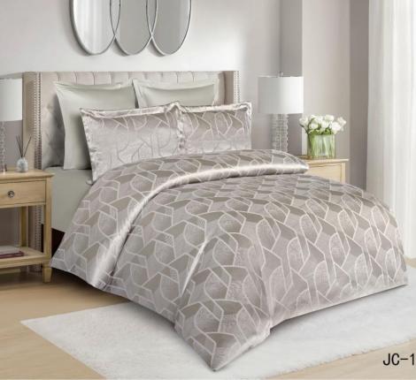 Постельное белье Valtery JC-154 Сатин-Жаккард, Евро