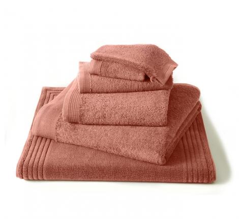 Полотенце махровое "Blanc des Vosges" UNI HIBISCUS (розовый), 70х140