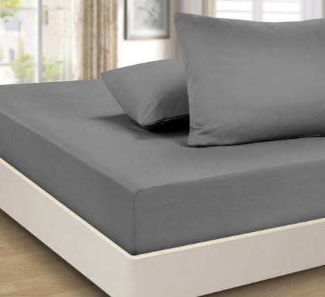 Простынь сатин на резинке (PRC-R-46), 140x200