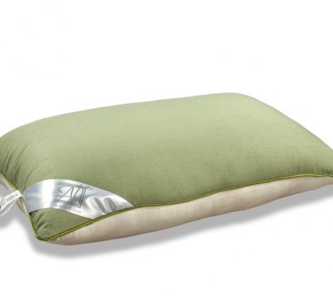 Подушка "FLUFFY DREAM" 50х68, Олива-Шампань