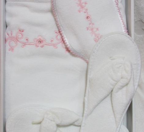 Набор для сауны женский Maison Dor "BELLE" (кремовый)