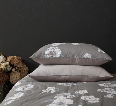 Постельное белье с одеялом "Kazanov.A." Рашель (капучино жемчуг) Велюр/Egypt Cotton, Евро