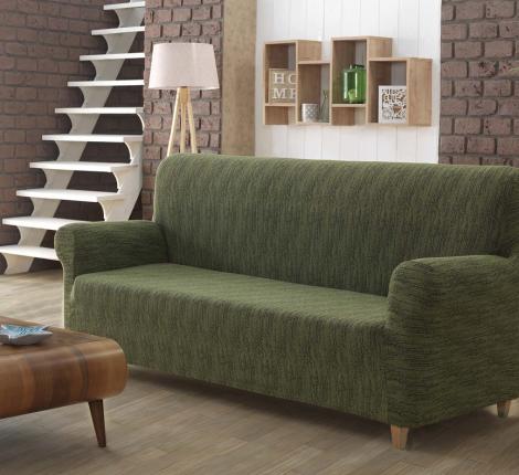 Чехол для дивана &quot;KARNA&quot; трехместный  ROMA, Зеленый