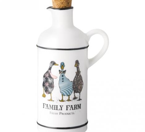 Бутылка для уксуса "FAMILY FARM" 263-1439, 430 мл