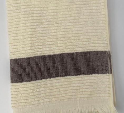 Полотенце махровое VIP (кремовый), 70х135