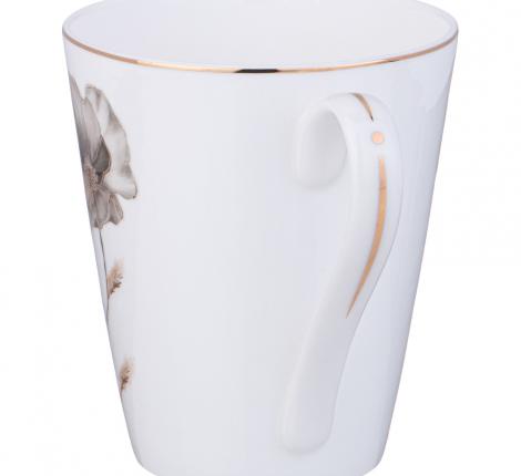 Кружка "INSPIRATION" ЗОЛОТОЙ ЦВЕТОК, 450 мл