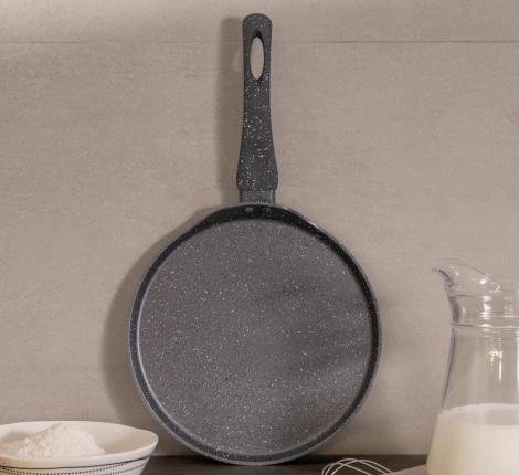 Сковорода блинная AGNESS "GREY MARBLE, диаметр 24 см