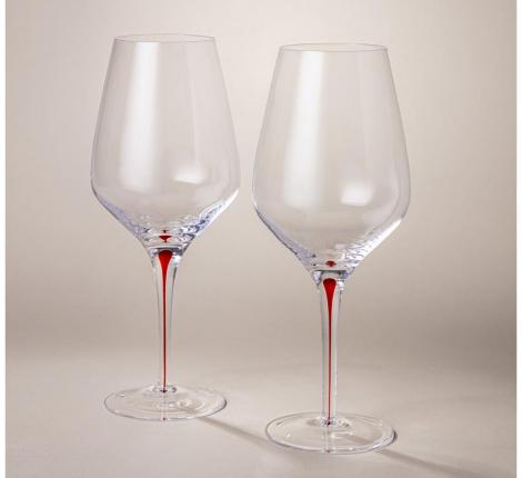 Набор бокалов для вина 2 штуки "ACCENT" RED, 710 мл