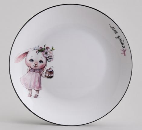 Набор детской посуды "МОЯ ЗАЙКА", 3 предмета