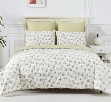 Постельное белье с одеялом "Sofi de Marko" Ришелье №58 Сатин, Евро