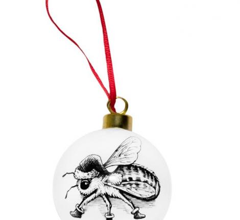 Шарик фарфоровый Rory Dobner "BEE", диаметр 8 см