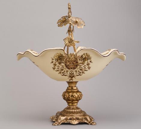 Блюдо на ножке "Lefard" 46-1383, 32*24*34 см