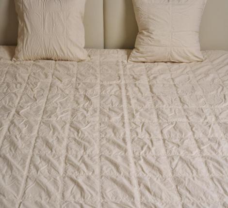 Покрывало Luxberry "KUBU" 200x220, экрю