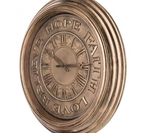 Часы настенные кварцевые "SWISS HOME" 220-252, диаметр 51 см