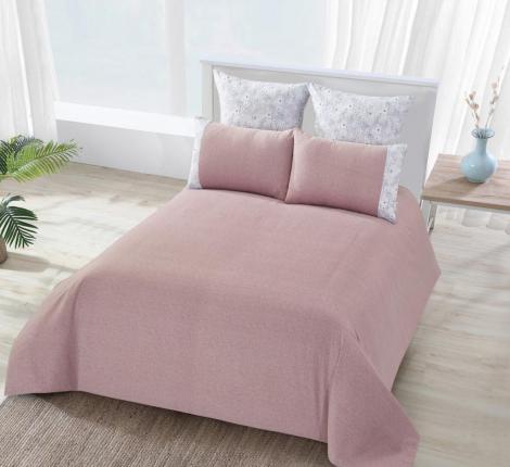 Постельное бельё "KARTEKS" жаккардовый сатин АКВАРЕЛЬ CVP 07, 2 спальный