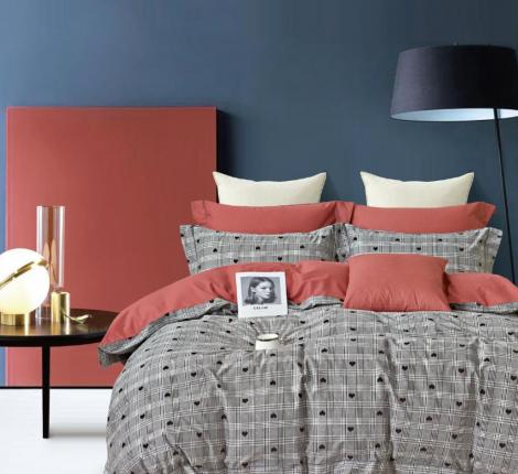 Постельное белье "Cristelle" Amante AM04-158 Сатин, Евро