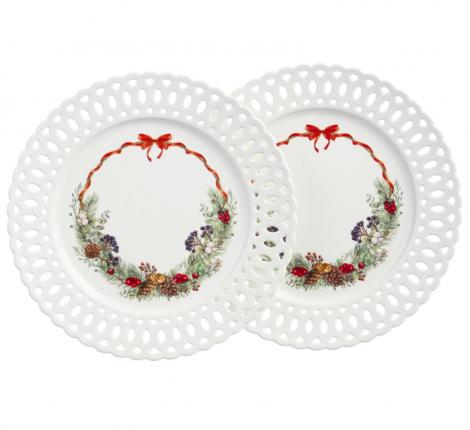 Набор обеденных тарелок 2 шт. "CELEBRATION", диаметр 26,5 см