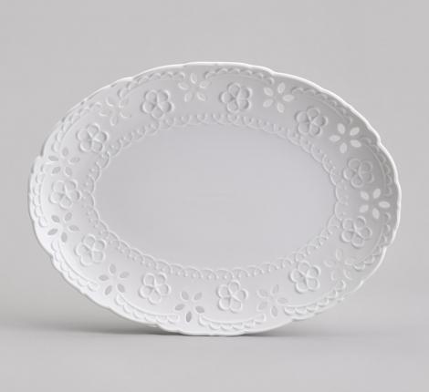 Блюдо овальное "STYLE", длина 35,5 см