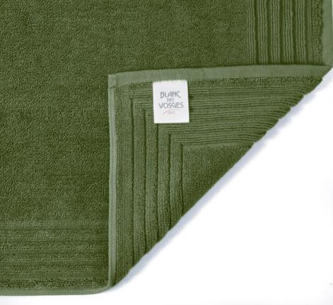 Коврик для ванной "Blanc des Vosges" UNI FORET 50х90, зеленый