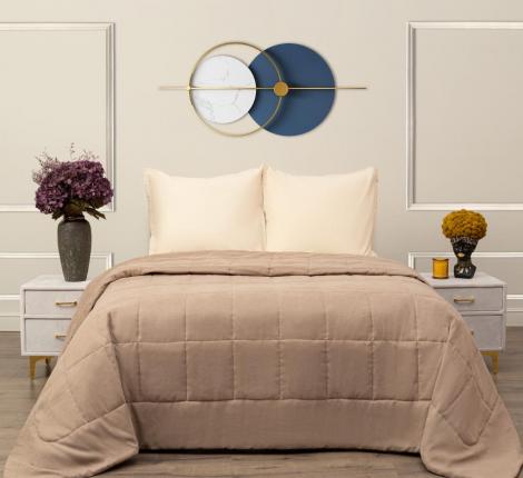 Покрывало "Sofi de Marko" Доминико (капучино) Канвас, 240х260