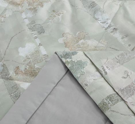 Постельное бельё с одеялом "Asabella" 2261-OMP Мако-Сатин, Евро