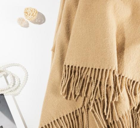 Плед PS50-5 (50% шерсть 50% полиэстер), 140х200