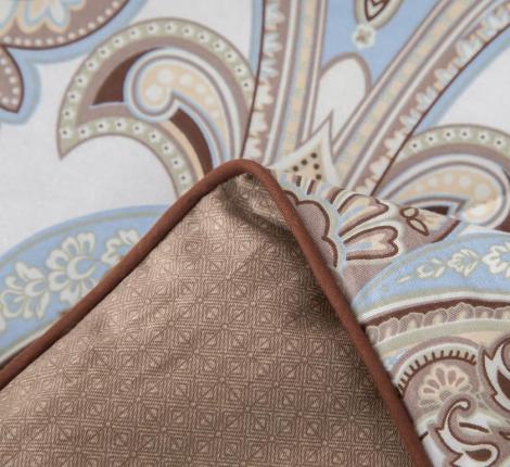 Постельное белье с одеялом "Sofi de Marko" Ришелье №53 Сатин, 1,5 спальный