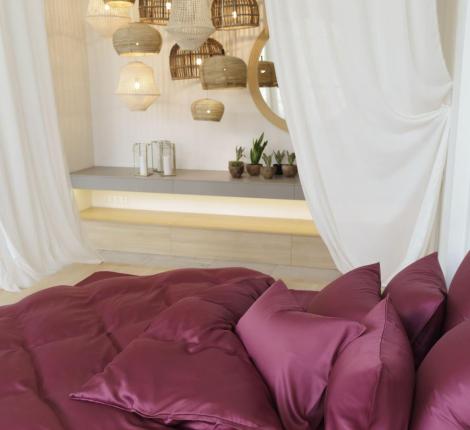 Простыня "PURPLE BRILLIANT GRASS" Тенсел, 180х240