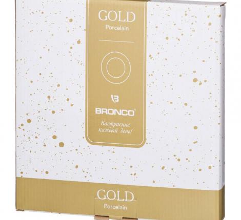 Тарелка закусочная "GOLD", диаметр 22 см