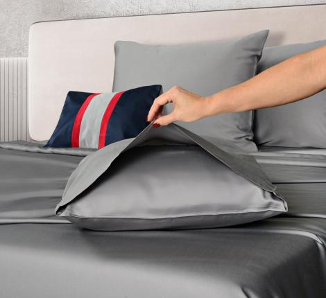 Постельное бельё Sharmes "Bamboo" 2 спальный, серый