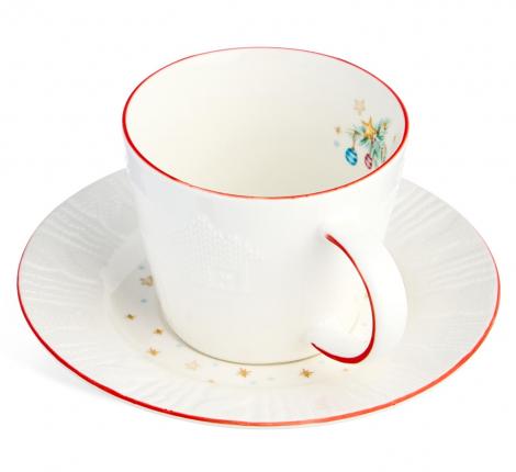 Чайный набор "WINTER STORY" на 2 персоны, 4 предмета (240 мл)