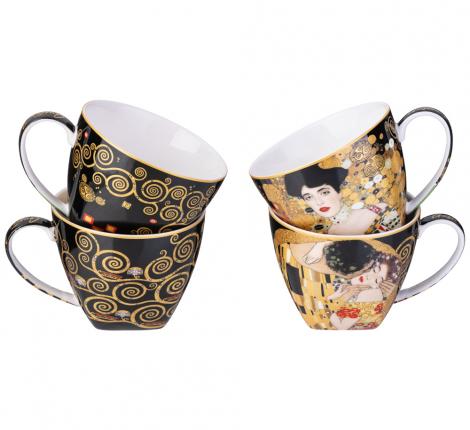 Чайный набор "ART COLLECTION" (Г. КЛИМТ) на 4 персоны, 8 предметов (250 мл)