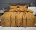 Постельное белье с одеялом "Kazanov.A." Ягуар (какао охра) Велюр/Egypt Cotton, 1,5 спальный