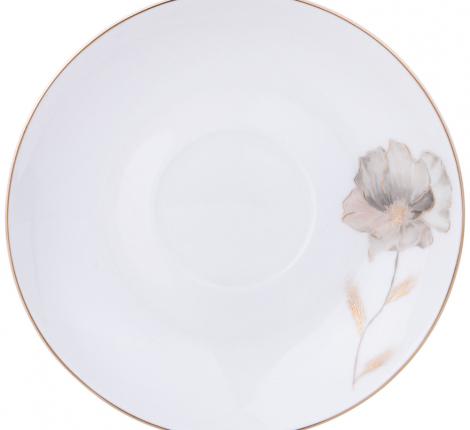 Чайный набор "INSPIRATION" ЗОЛОТОЙ ЦВЕТОК на 6 персон, 12 предметов (260 мл)