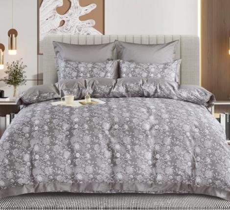 Постельное белье "Sailid" T-50-3 Сатин ДеЛюкс, Евро