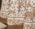 Скатерть круглая с пропиткой SANTALINO "ROYAL GARDEN" 150 см, белый