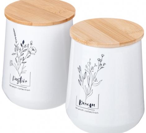 Набор "PROVENCE" хлебница и банка для сыпучих продуктов (2 шт.)