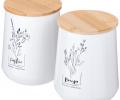 Набор "PROVENCE" хлебница и банка для сыпучих продуктов (2 шт.)