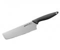 Нож кухонный &quot;Samura GOLF&quot; Накири 167 мм (с тату)