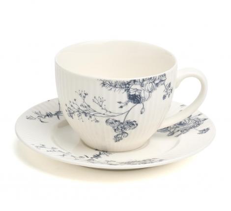 Чайный набор "BLUE GARDEN" на 4 персоны, 8 предметов (240 мл)