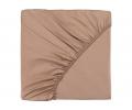 Простыня на резинке "Sofi de Marko" Мармис (капучино) Сатин, 180х200х30