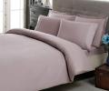 Постельное белье "TAC" жаккард  Basic stripe Евро, лиловый