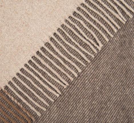 Плед шерсть мериноса Valtery PS-43 (100% шерсть), 150x200