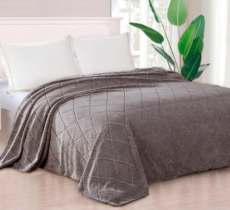 Плед "AlViTek" Микрофибра Бамбук 180/335-pb, 180х200