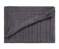 Плед вязаный "Sofi de Marko" Джовани (антрацит), 220х240