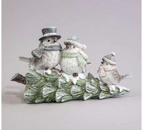 Статуэтка с LED-подсветкой "ПТИЧКИ", 22*9,5*13 см