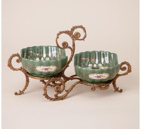 Блюдо декоративное "Lefard" 30.5*13*17 см