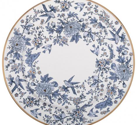 Тортовница с крышкой "ROYAL GARDEN" 950-680, диаметр 30 см
