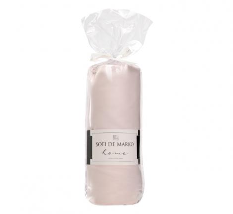 Простыня на резинке "Sofi de Marko" Мармис (пудра) Сатин, 180х200х30