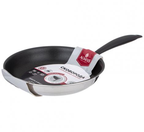 Сковорода AGNESS "IRON CHEF", диаметр 22 см